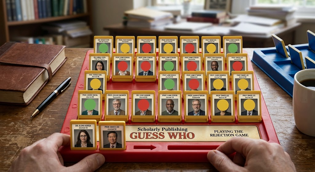 Scholarly publishing cannot afford to play ‘Guess Who’ with manuscripts